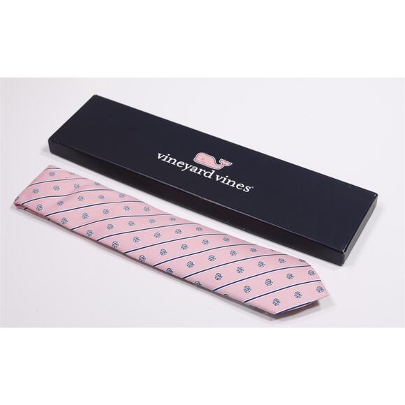 Vineyard Vines Other - Vineyard Vines x Golf Association of Philly Pink Silk Necktie Tie New